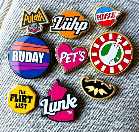 Hip custom pins