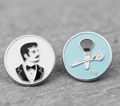 Shaving Custom Lapel Pins