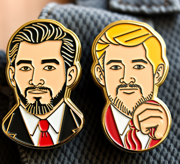 Portrait Custom Pins