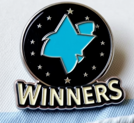 Winners Custom Enamel Pins