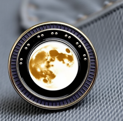 Custom Moonpie Lapel Pins