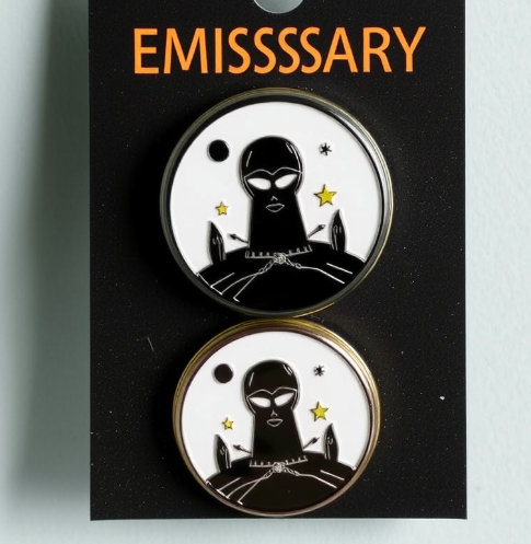 Dark Emissary Enamel Pins