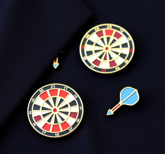 Darts Custom Lapel Pins