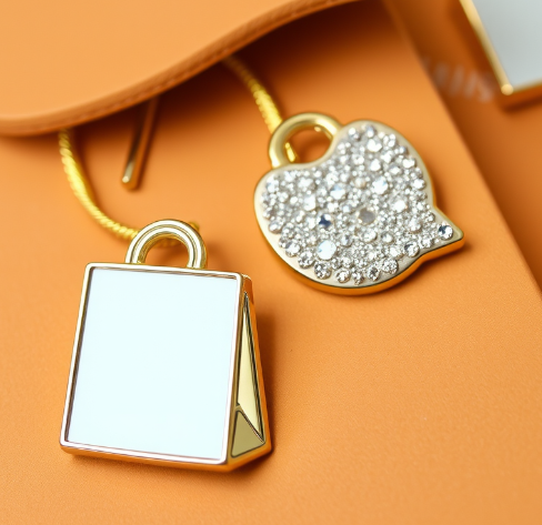 Shining Shopping Bag Pins