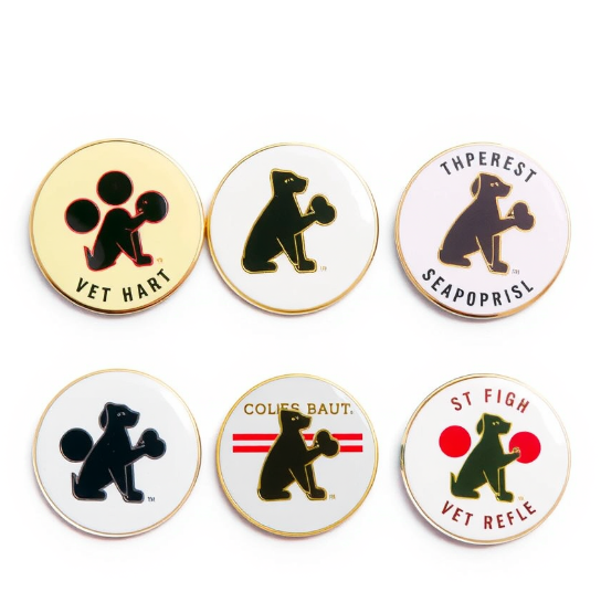 Custom Vet Promotional Pins