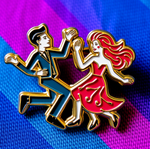 Dancing Enamel Pins