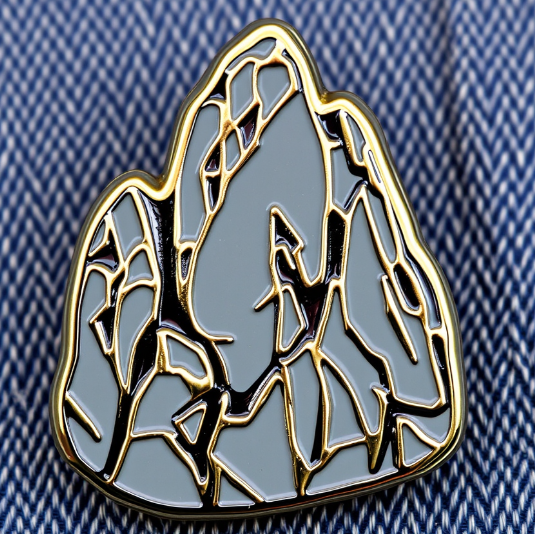 Gray Rock Custom Pins